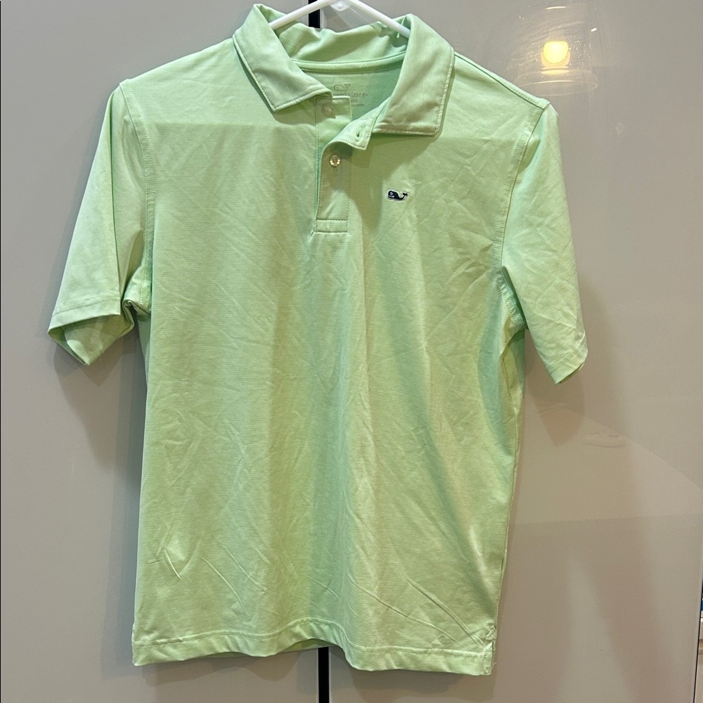 Vineyard Vines Boys Mint Green Polo Shirt • never worn